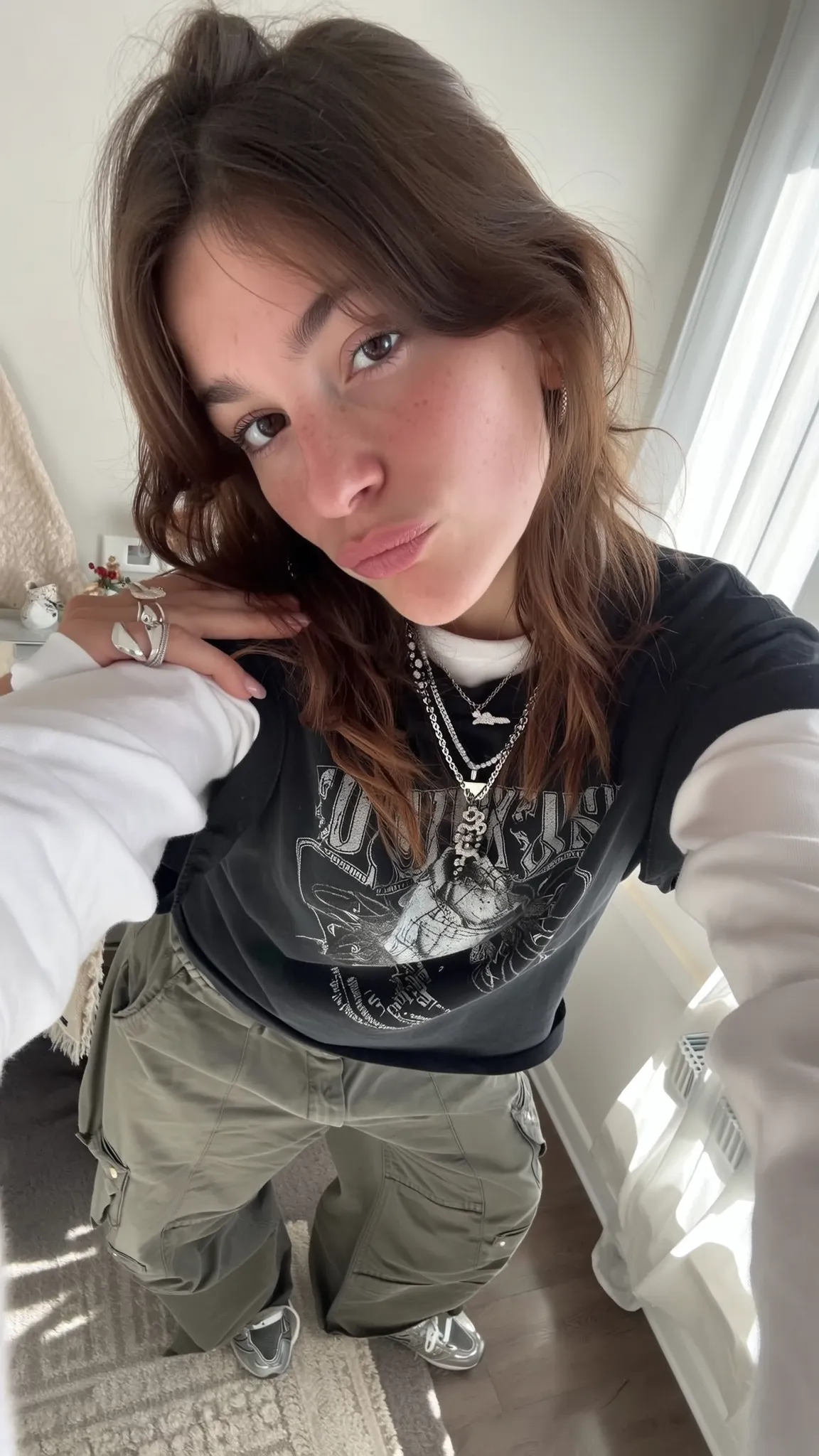 Regular dating selfie, casual photo