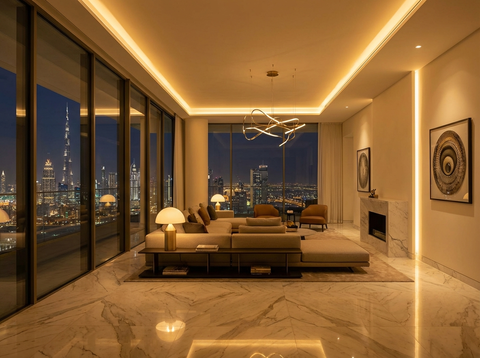 AI Dubai Penthouse Photo