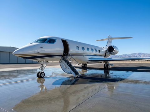 AI Gulfstream G700 Private Jet Photo Generator