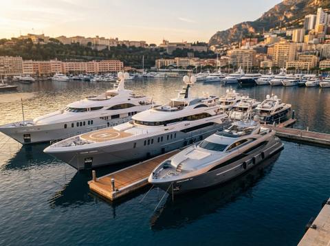 AI Monaco Yacht Harbor Photo Generator