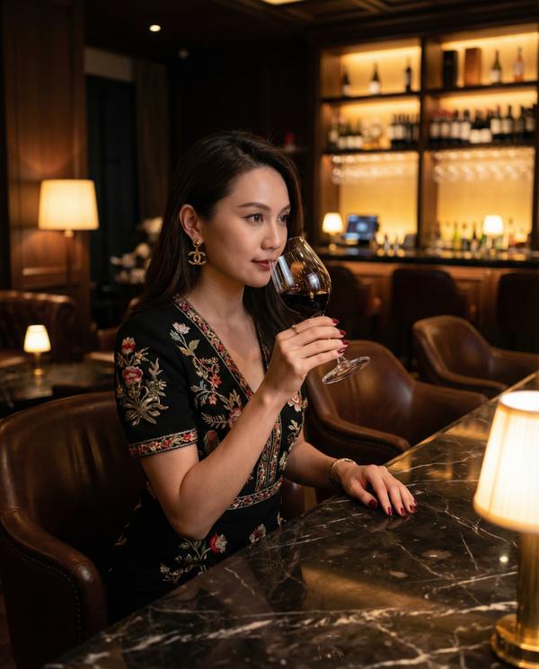 High-end bar tasting experience showcasing premium spirits and ambiance