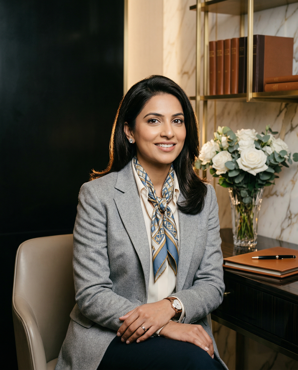 Founder LinkedIn headshot studio portrait, Brunello Cucinelli