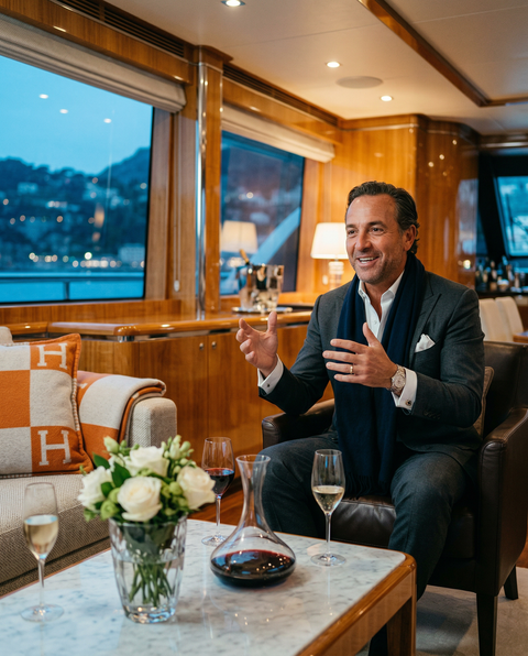 Amalfi Salon Portrait