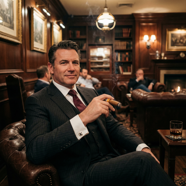 Luxury cigar lounge dating profile picture