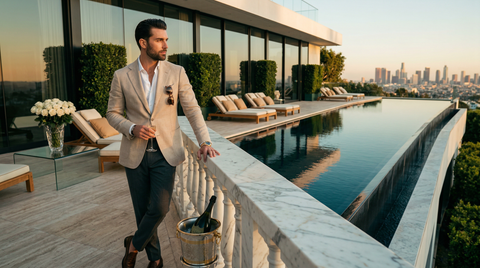 AI Beverly Hills Mansion Photo