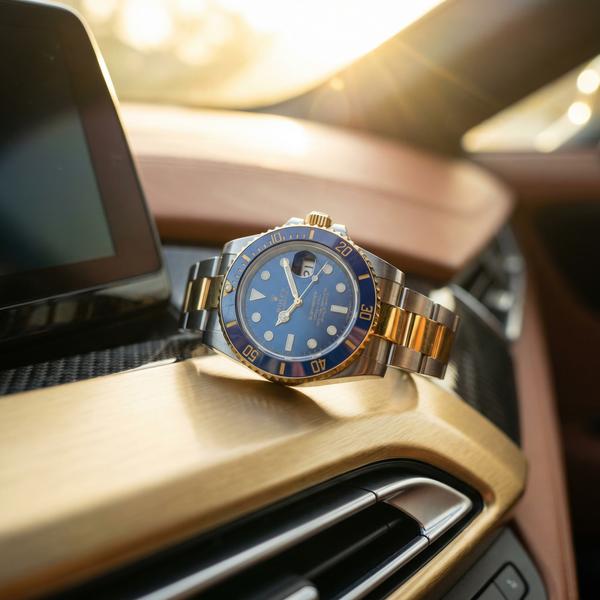 Close-up detail of a luxury BMW i8 showcasing its sleek design