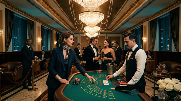 Wide gaming salon interior at Casino de Monte-Carlo with high-roller
