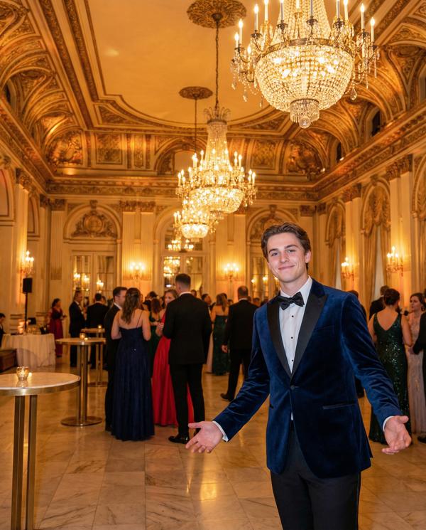 Grand ballroom splendor with luxurious decor and timeless beauty